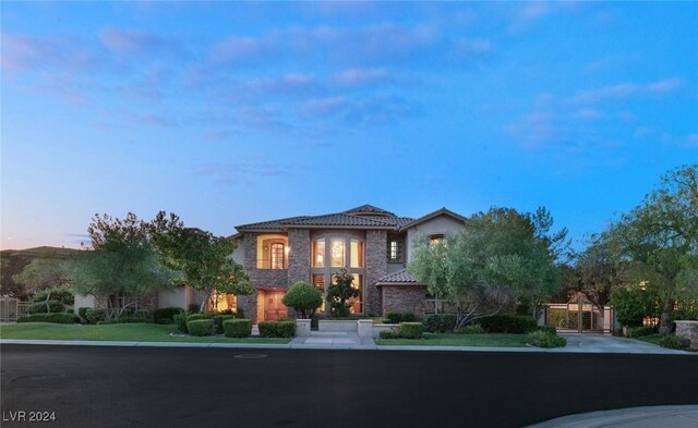 view of mediterranean / spanish home