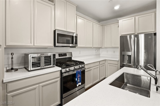 kitchen featuring sink and stainless steel appliances