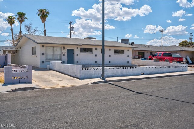 view of ranch-style house