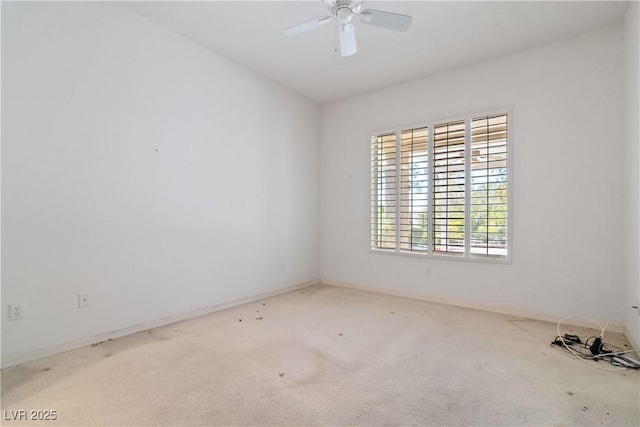 1629 Black Fox Canyon Rd, Henderson, NV 89052 - empty room featuring carpet floors, baseboards, and ceiling fan