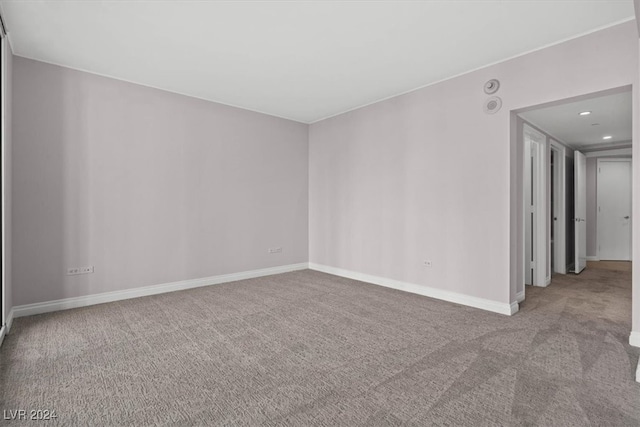 empty room with carpet floors