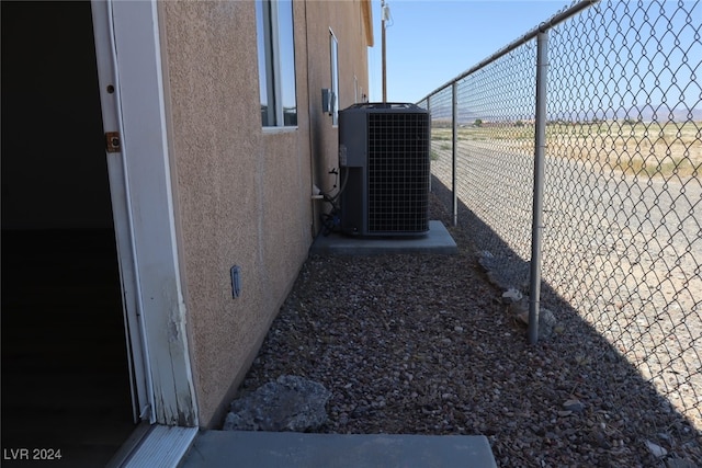 view of home's exterior featuring central AC unit