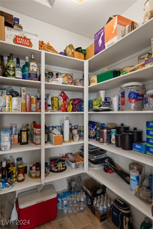 view of pantry