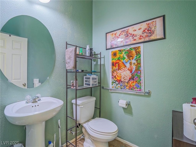 bathroom with toilet