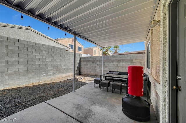 view of patio