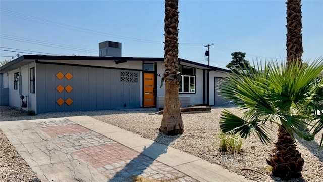 view of ranch-style home