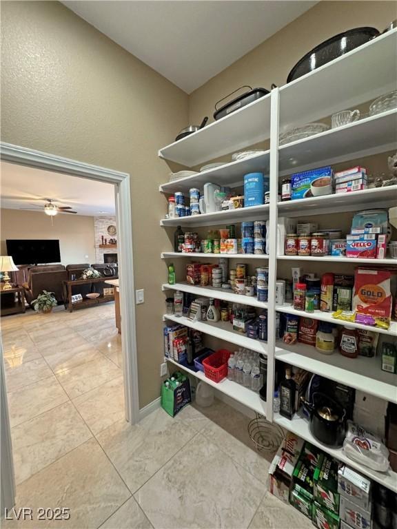 view of pantry