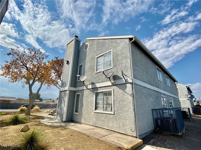 view of back of property