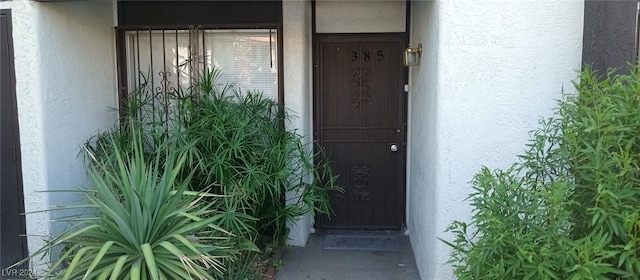 view of entrance to property