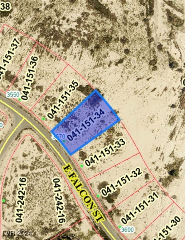 3570 E Falcon St, Pahrump NV, 89048 land for sale