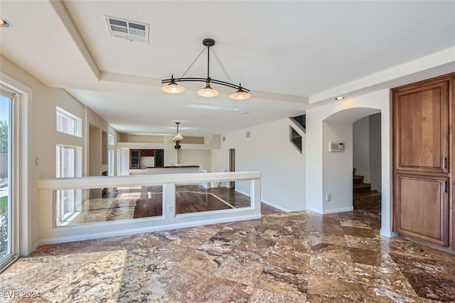 view of unfurnished living room