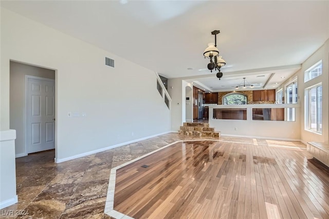 view of unfurnished living room