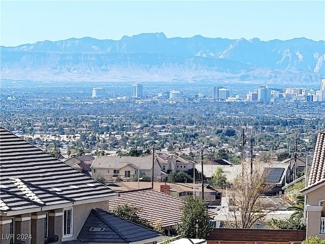 view of mountain feature