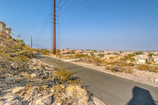 view of road