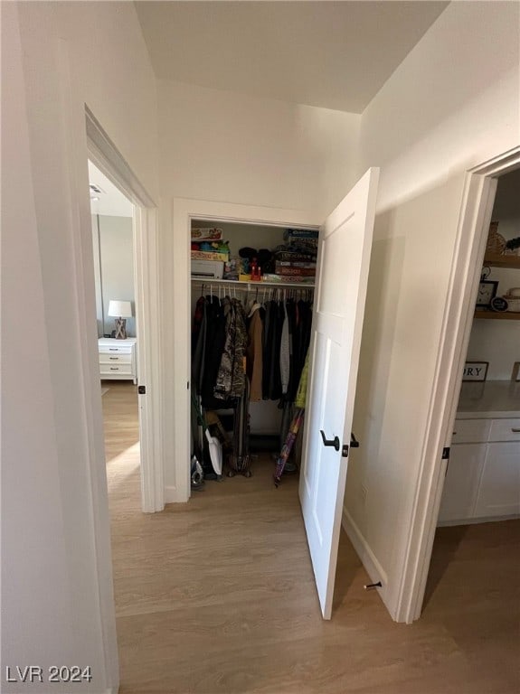 view of closet