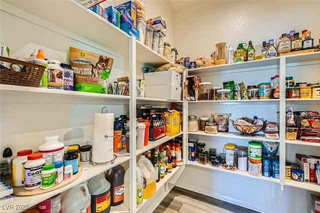 view of pantry