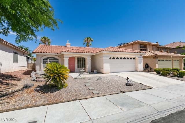 view of mediterranean / spanish-style home