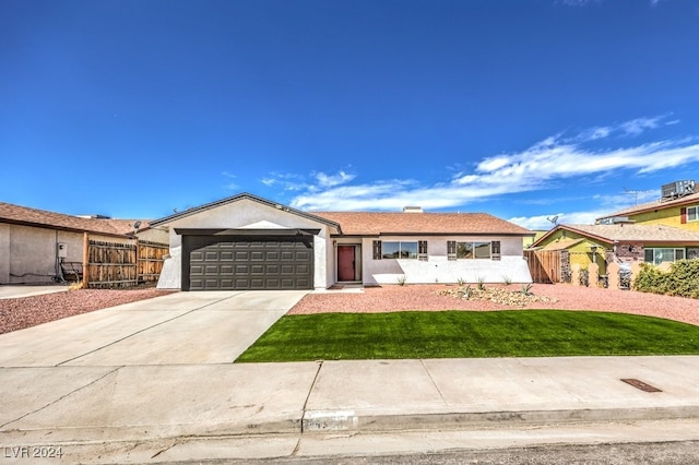 ranch-style house with a garage