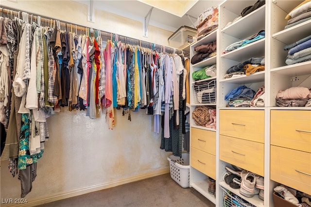 view of spacious closet