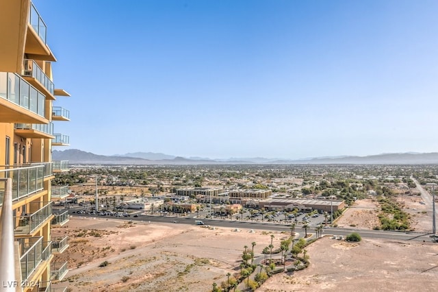 view of mountain feature