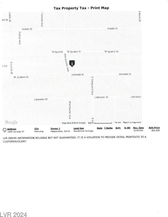 Listing photo 2 for 1690 Jornada St, Pahrump NV 89048