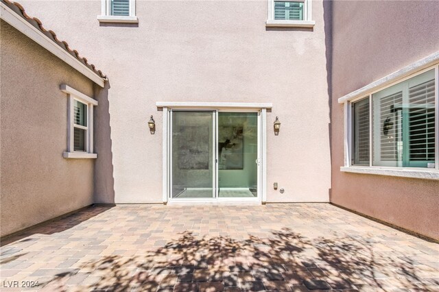 exterior space featuring a patio