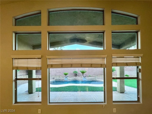 details featuring a swimming pool