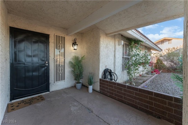 view of property entrance