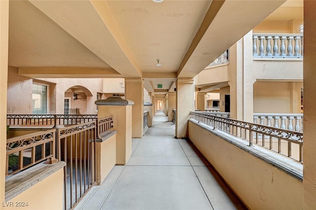 view of hallway