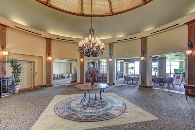 view of building lobby