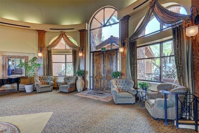 view of community lobby