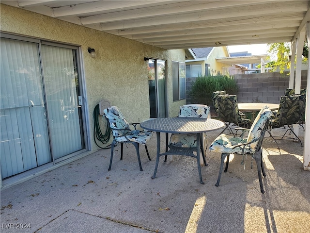 view of patio / terrace