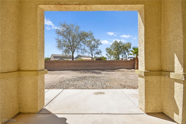 view of patio