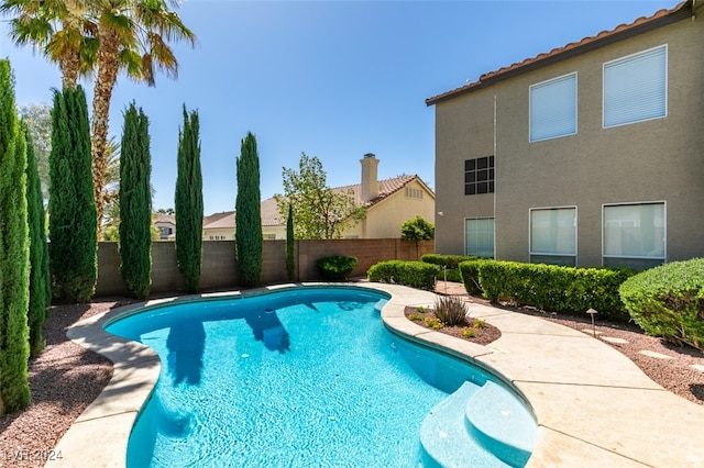 view of swimming pool