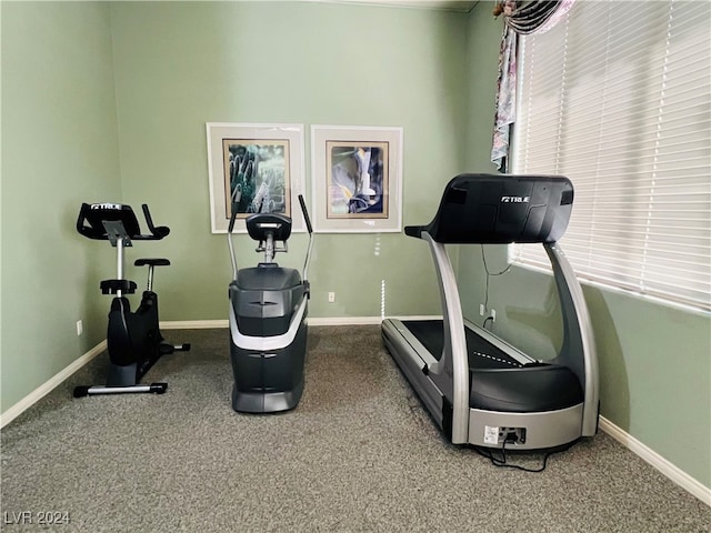 view of workout room