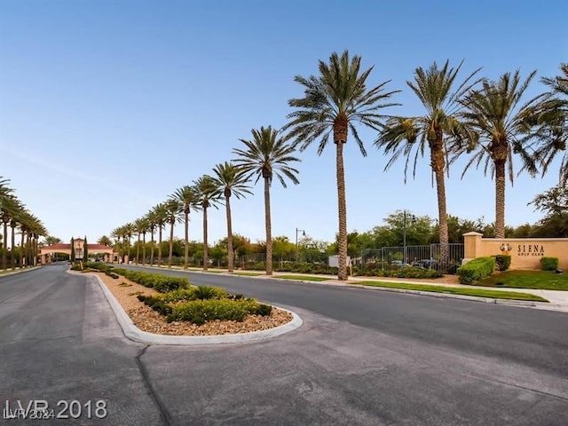 10315 Premia Pl, Las Vegas, NV 89135 - view of street with sidewalks and curbs