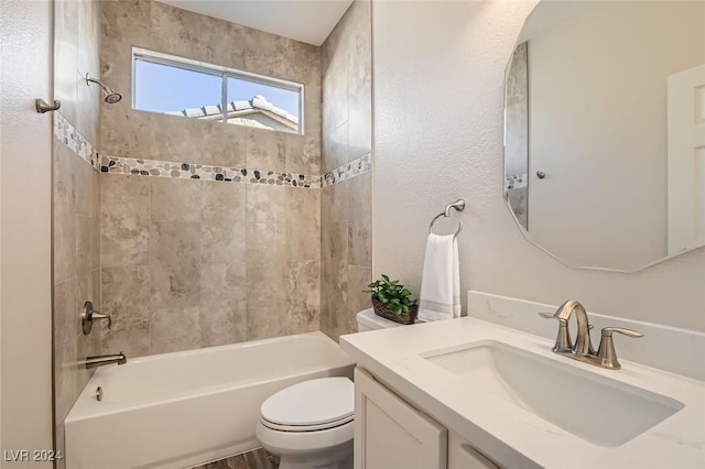 10315 Premia Pl, Las Vegas, NV 89135 - full bath with vanity and tub / shower combination