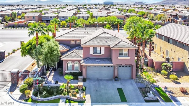 127 Birch Ridge Ave, Las Vegas, NV 89183 - aerial perspective of suburban area with a mountain backdrop