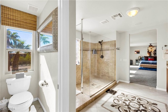 127 Birch Ridge Ave, Las Vegas, NV 89183 - full bath with tile patterned floors, a stall shower, and healthy amount of natural light