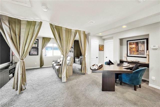 127 Birch Ridge Ave, Las Vegas, NV 89183 - office area with carpet and recessed lighting