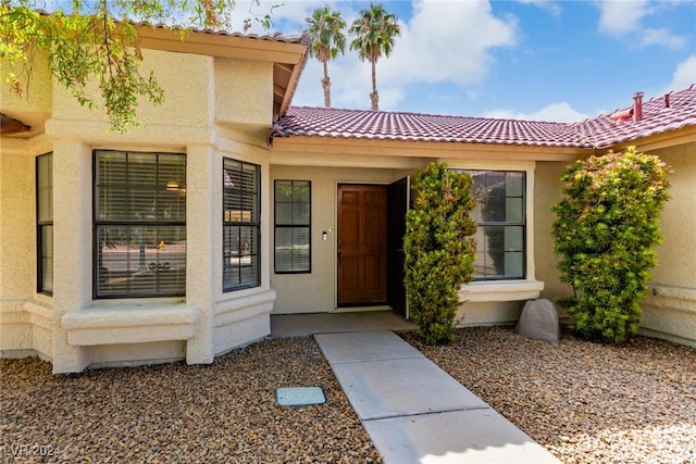 view of entrance to property