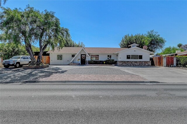 view of ranch-style house