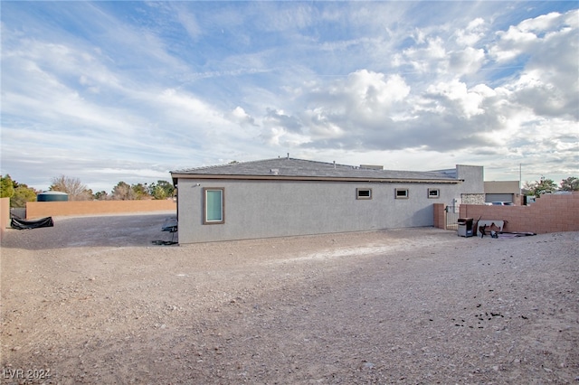 view of rear view of house