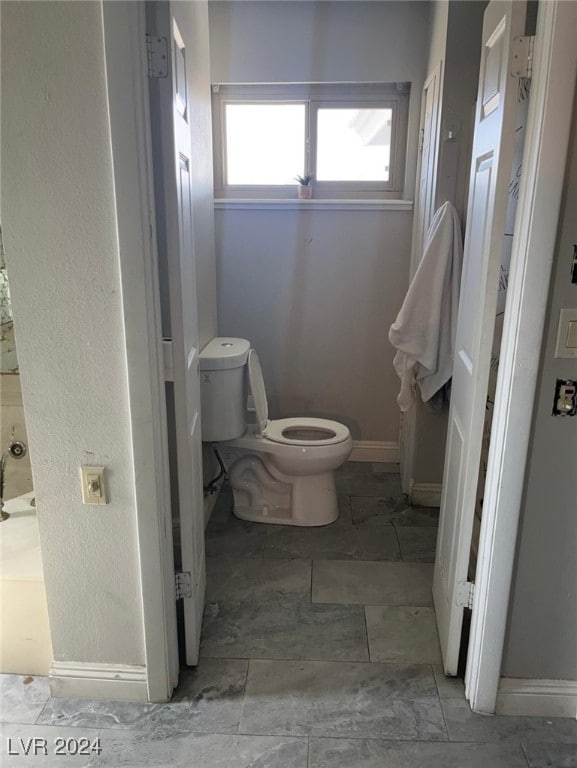 bathroom with toilet