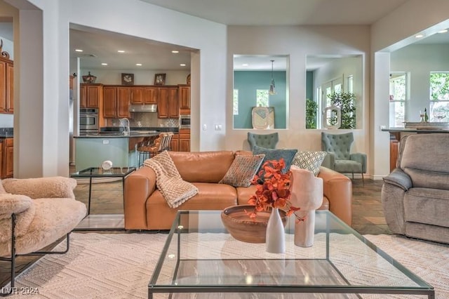 view of living room