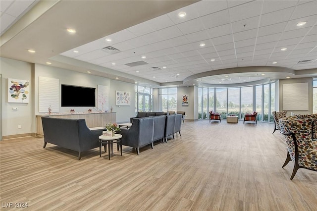 7457 Widewing Dr, North Las Vegas, NV 89084 - building lobby featuring a drop ceiling and recessed lighting