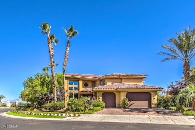 view of mediterranean / spanish house