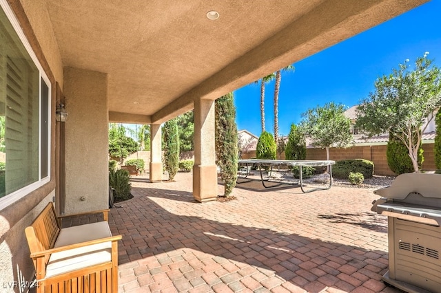 view of patio