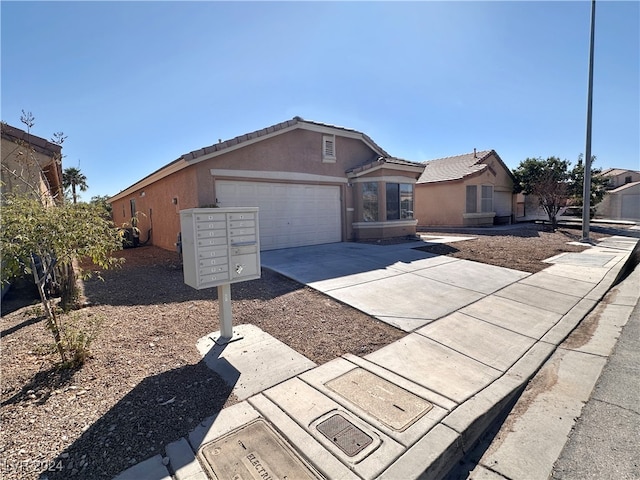 view of ranch-style home