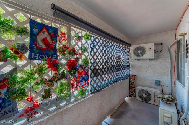 view of patio / terrace with ac unit